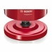 Kettle BOSCH TWK3A014 Red Yes Stainless steel Plastic Plastic/Stainless steel 2400 W 1,7 L