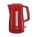 Kettle BOSCH TWK3A014 Red Yes Stainless steel Plastic Plastic/Stainless steel 2400 W 1,7 L