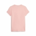 Γυναικεία Μπλούζα με Κοντό Μανίκι Puma Ess Logo Ανοιχτό Ροζ