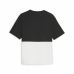 Naisten T-paita Puma Power Colorblock Valkoinen Musta
