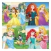 Puzle un domino komplekts Disney Princess Progressive Educa 16508 (73 pcs)