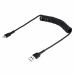 USB - Lightning kabelis Startech RUSB2ALT50CMBC Juoda 50 cm