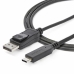 Adapter USB C v DisplayPort Startech CDP2DP146B 1,8 m Črna