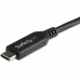 Adaptador USB C para DisplayPort Startech CDP2DP146B 1,8 m Preto