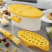 4-i-1 pastakokare för mikrovågsugn med tillbehör och recept Pastrainest InnovaGoods