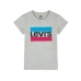 Jungen Kurzarm-T-Shirt Levi's Sportswear Logo Tee Grau
