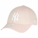 Casquette Femme New Era League Essential 9Forty New York Yankees Rose
