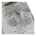 Комплект лигавче и обувчици DKD Home Decor 0-6 месеца Памук