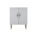 Avlastingsmøbler DKD Home Decor BAR Gyllen Hvit Jern Treverk av mangotre (85 x 45 x 110 cm)