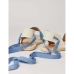 Ženske sandale find. Tie Up Flat Modra 36 (Prenovljeni izdelki A)