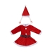 Costum Deghizare pentru Copii Crăciuniță 4-6 ani Roșu Alb