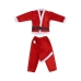 Verkleidung für Babys Weihnachtsmann 0-2 Jahre Rot Weiß