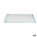 Träningsunderlägg för valp 60 x 90 cm Blå Vit Papper Polyetylen (10 antal)