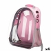 Pet Backpack Pink Transparent 43 x 26 x 33 cm