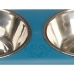 Kissan ruoka-annostelija Double Sininen Metalli 35 x 7,5 x 19 cm (12 osaa)