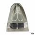 Поставка за Обувки Чанта Сив PVC Плат 31,5 x 1 x 43 cm (36 броя)