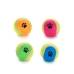 Juguete para perros Pelota Multicolor Ø 4,5 cm Polietileno Polipropileno ABS (12 Unidades)