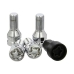 Șuruburi antifurt BC Corona 14X150 L26 17/19 Argintiu (4 uds)