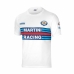Kortærmet T-shirt Sparco MARTINI RACING Størrelse M Hvid