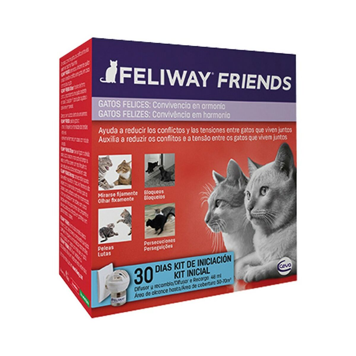 Pheromone diffuser Ceva Friends 48 ml Cat