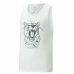 Koszulka do koszykówki Puma Tank B Biały