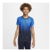 Children's Short Sleeved Football Shirt Nike  Dri-FIT Academy Blue