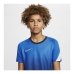 Dětský fotbalový dres s krátkým rukávem Nike  Dri-FIT Academy Modrý