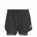 Sports Shorts for Women Adidas Fast 2-in-1 Black