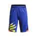 Detské krátke športové nohavice Under Armour Curry Splash Modrá