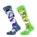 Sportovní ponožky Sinner Dino Modrý Zelená Dětské 2 kusů Lyže