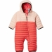 Tuta per bambini Columbia Powder Lite Reversible Corallo