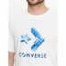 Ανδρική Μπλούζα με Κοντό Μανίκι Converse Crystals Λευκό