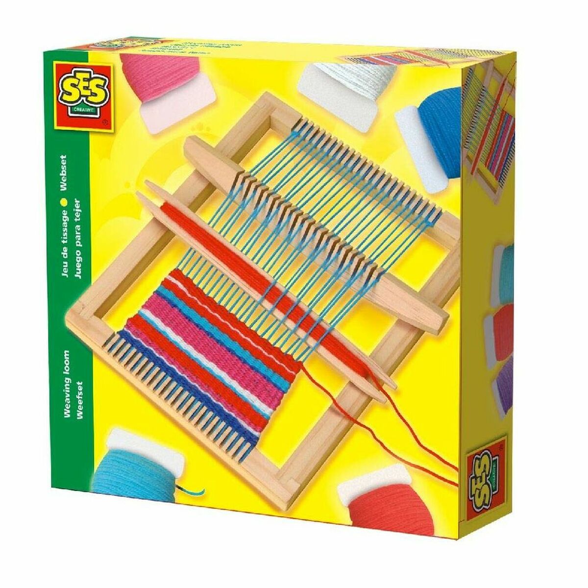 Ich lerne stricken SES Creative Weaving Set