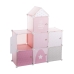 Ράφια Atmosphera Pink Castle Παιδικά Ενότητες πολυπροπυλένιο (95,5 x 32 x 109 cm)