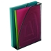 Porte-revues Archivo 2000 Alba Grille Noir Din A4 25,5 x 8,5 x 32,5 cm