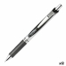 Gélové pero Pentel Energel XM Klick 0.7 Čierna 12 Kusy