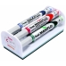 Set of Felt Tip Pens Pentel Maxiflo Board eraser