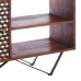 Shelves 100 x 40 x 105 cm Metal Wood Brown