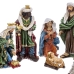 Vianočná ozdoba Viacfarebná Polyesterová živica Narodenie/Betlehem 31,5 cm (9 Kusy)