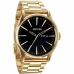 Pánské hodinky Nixon A356-510 Černý Zlato