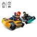 Playset Lego 60400 Karts and Racing Drivers
