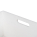 Комплект Декоративни Кутии Бял Естествен Дърво от пауловния 44 x 31 x 18 cm (3 Части)