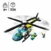 Playset Lego 60405 Emergency rescue helicopter