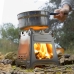 Sobă de Gătit din Oțel Demontabilă pentru Camping Flamet InnovaGoods