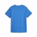 Camiseta de Manga Corta Infantil Puma Power Colorblock Azul