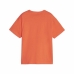 Barn T-shirt med kortärm Puma Power Colorblock Mörk Orange