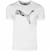 Kurzarm-T-Shirt für Kinder Puma Active Sports Graphic Weiß