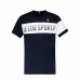 Unisex Short Sleeve T-Shirt Le coq sportif BAT SS N°2 Navy Blue