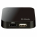 USB elosztó D-Link AAOAUS0119 DUB-H4 USB 2.0 480 Mbit/s