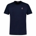 Uniseksiniai marškinėliai su trumpomis rankovėmis Le coq sportif Tri N°1 Sky Tamsiai mėlyna
